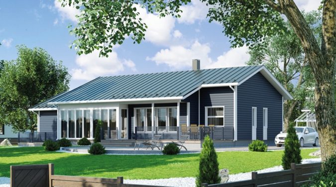 Profitez d'une maison préfabriquée écologique et respectueuse de l'environnement.