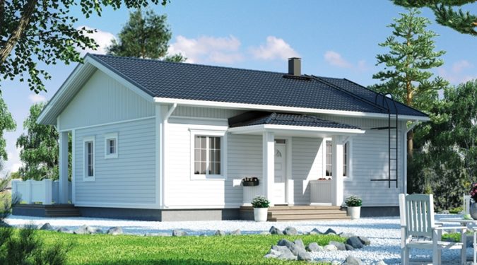 Découvrez une maison préfabriquée moderne conçue pour le confort et la durabilité.