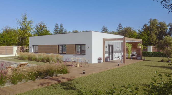 Découvrez une maison en kit abordable et écologique pour un style de vie moderne.